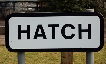 Hatch sign March 2010